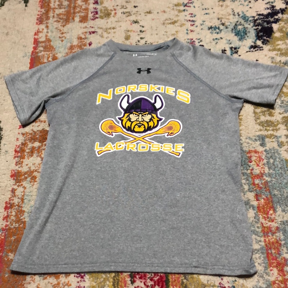 Under Armour tee. Norskies lacrosse